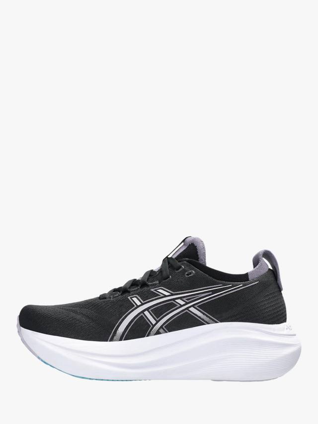 Женские беговые кроссовки GEL-NIMBUS 27 ASICS, Black/Dusk Violet — фото 2