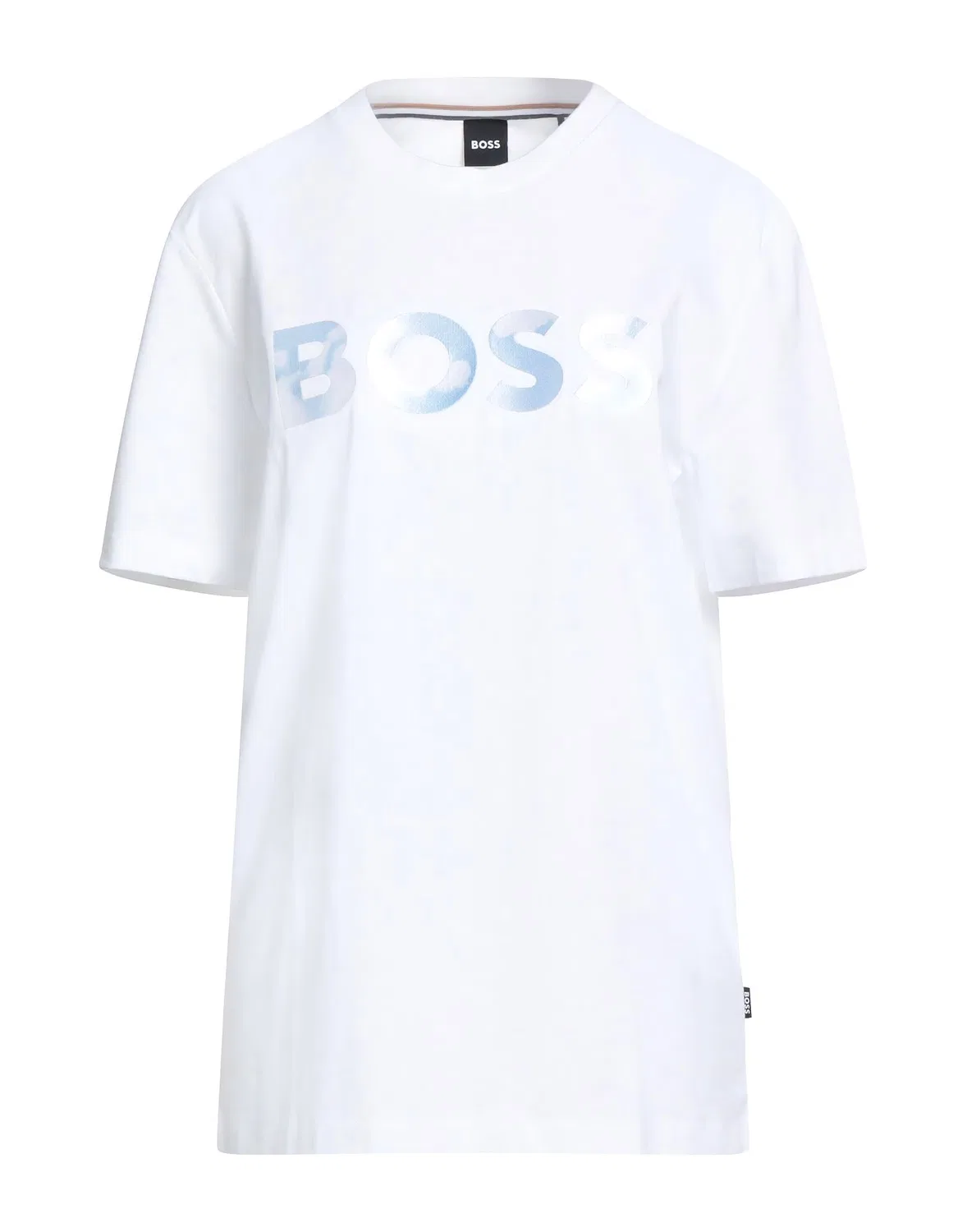 Футболка хлопковая BOSS Белая