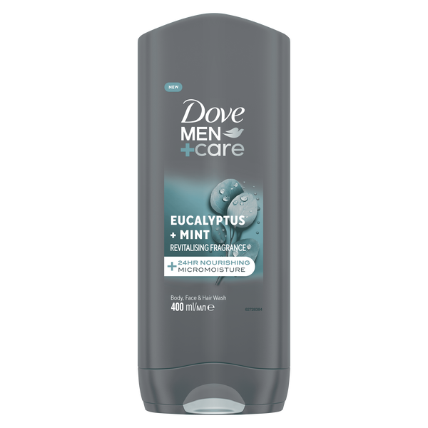 

Мужской гель для душа 3в1, 400 мл Dove Men+Care eucalyptus+mint