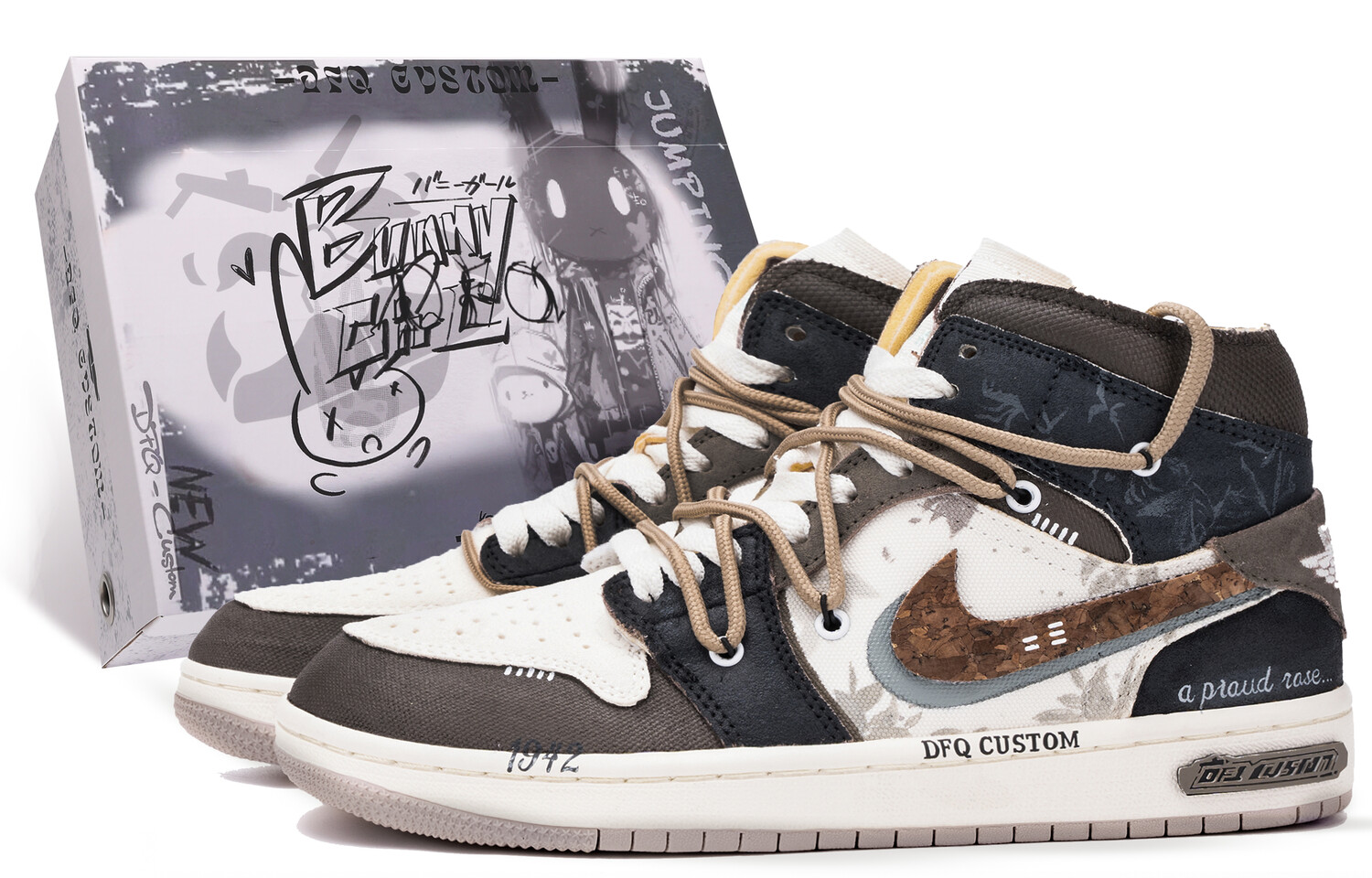 

Jordan Air Jordan 1 винтажные баскетбольные кроссовки мужские, Olive Brown