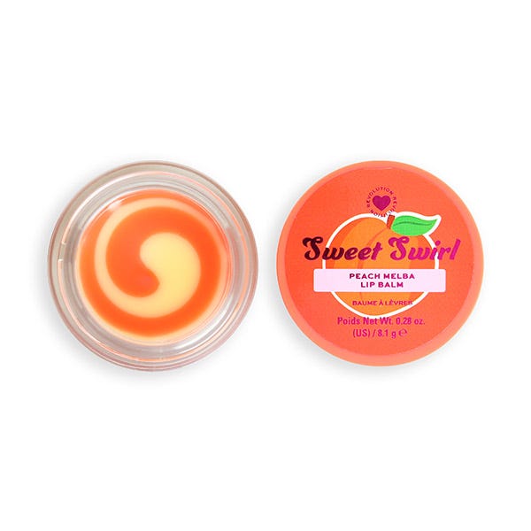 Бальзам для губ I HEART REVOLUTION Sweet Swirl Lip Balm, Peach Melba — фото 2