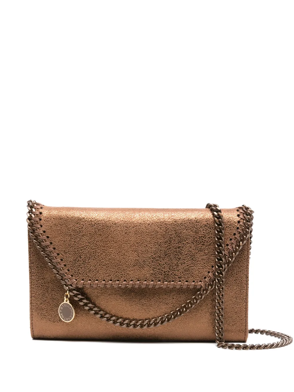 

Сумка через плечо Falabella с цепочной отделкой STELLA MCCARTNEY, коричневый
