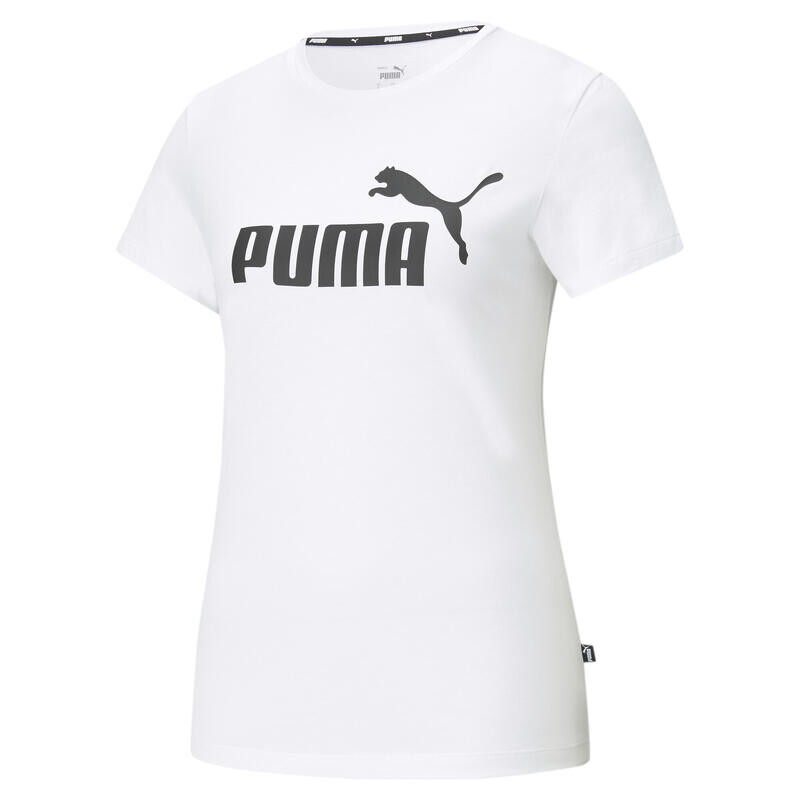 

Женская футболка Essentials Logo PUMA White