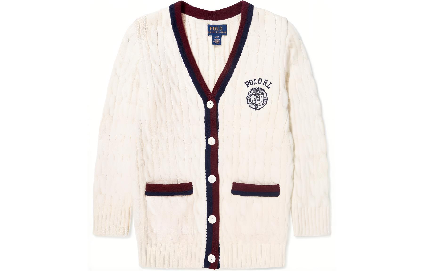 

Детский свитер цвета экрю Polo Ralph Lauren, Ecru