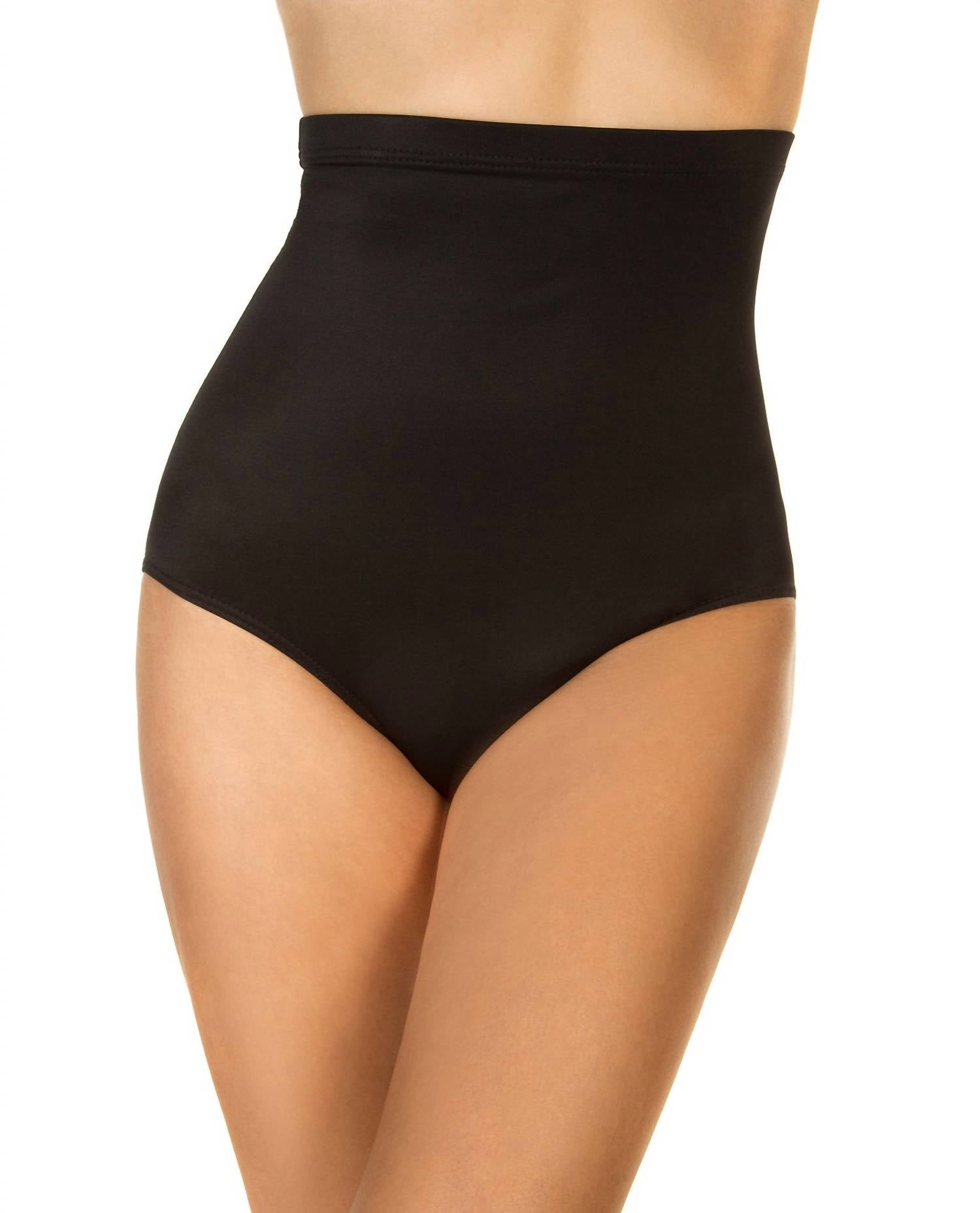 

Черный бикини с высокими трусиками Miraclesuit