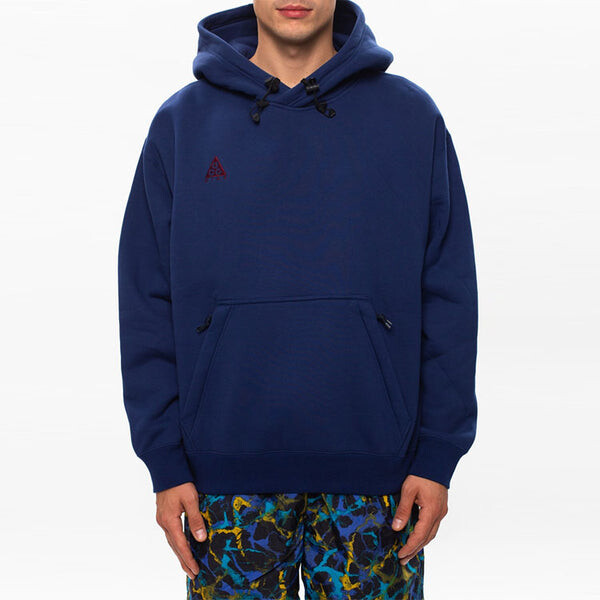 Толстовка Men's Nike ACG Hoody Fleece Navy Blue, синий — фото 3