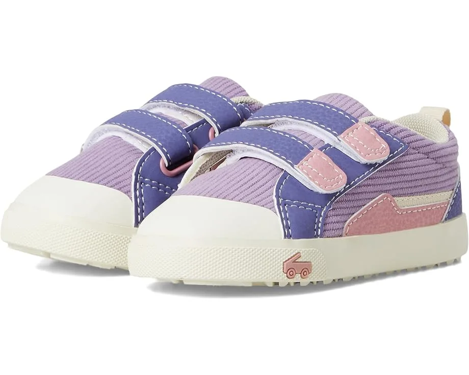Кроссовки See Kai Run Riley (Toddler/Little Kid), Purple Corduroy