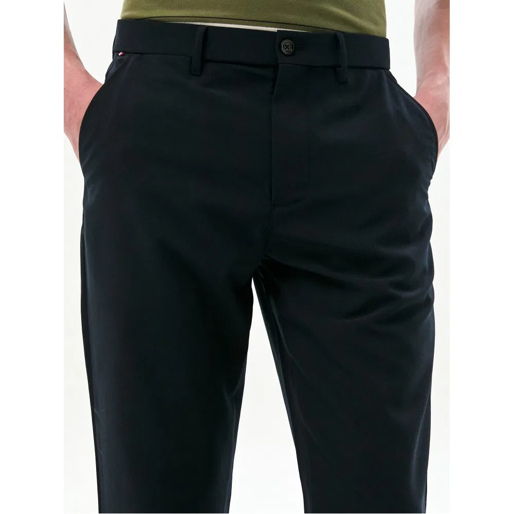Мужские брюки Denton Fit Drytouch небесно-голубые от Tommy Hilfiger — фото 4