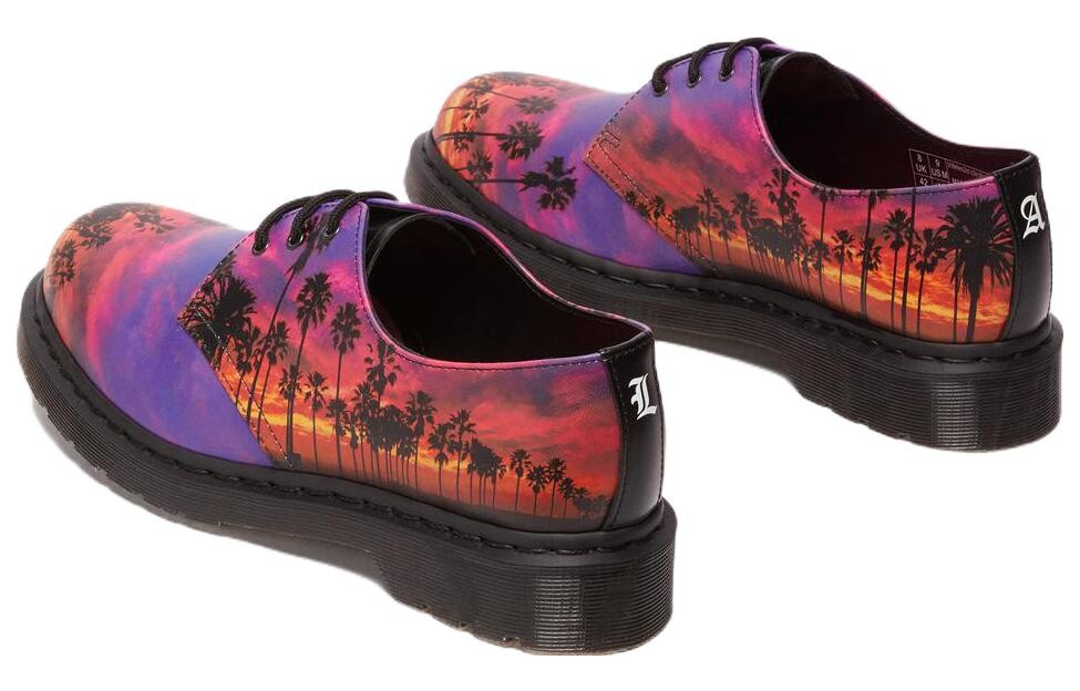 Туфли Dr.Martens 1461 3-Eye 'Purple Red' — фото 4