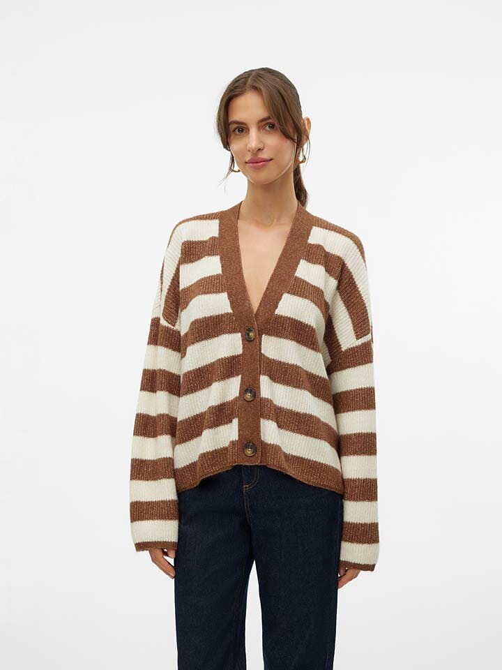 

Кардиган Vero Moda, цвет braun/creme