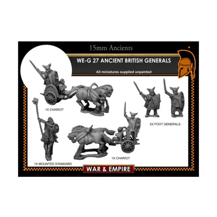 

Британские генералы, War & Empire - Ancient Miniatures - Gaul (15mm)