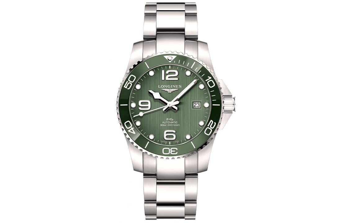 

LONGINES Часы Men's Comcast Diving Collection Watch, Green Dial