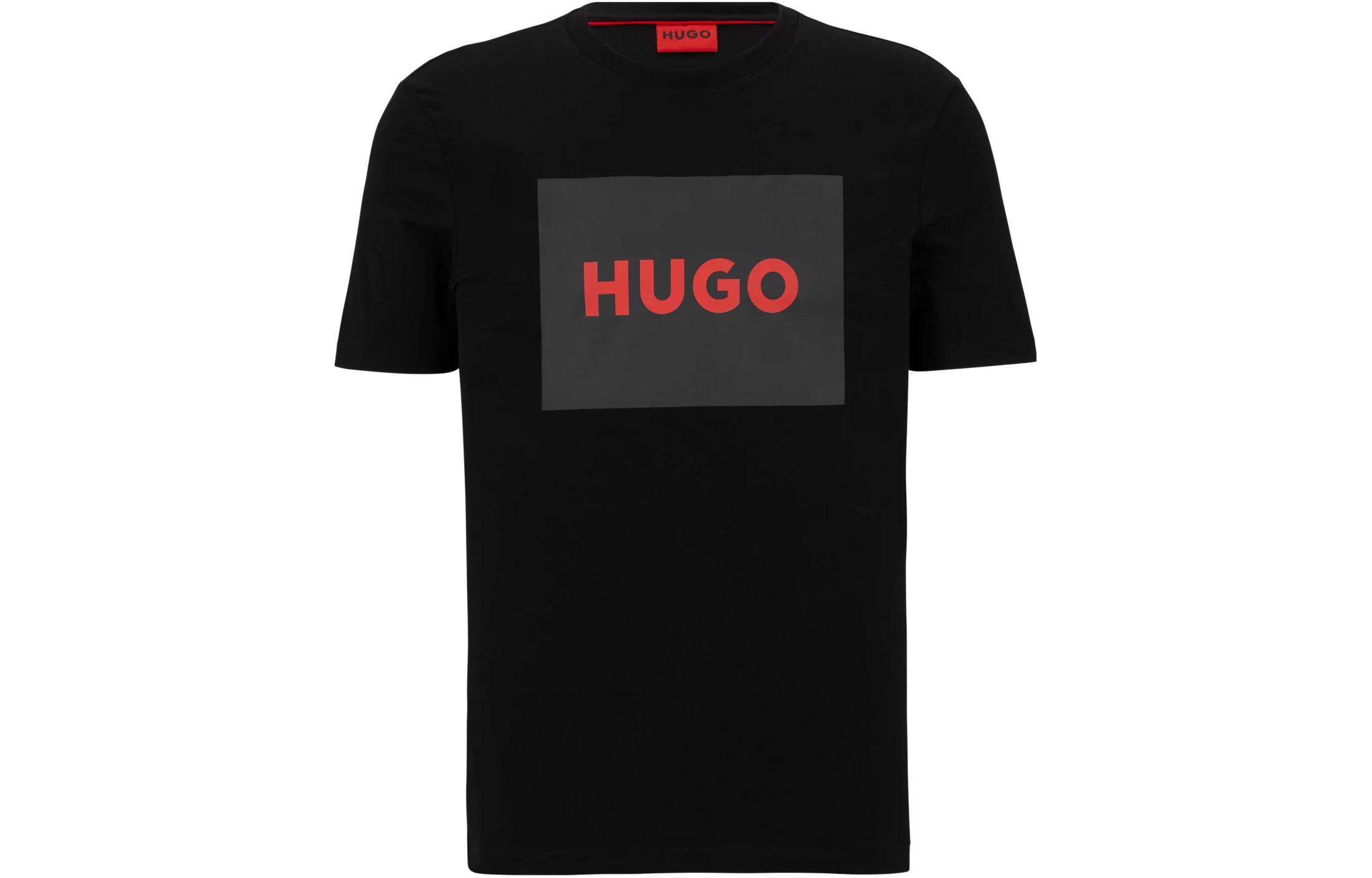 

Футболка мужская черная SS23 HUGO BOSS