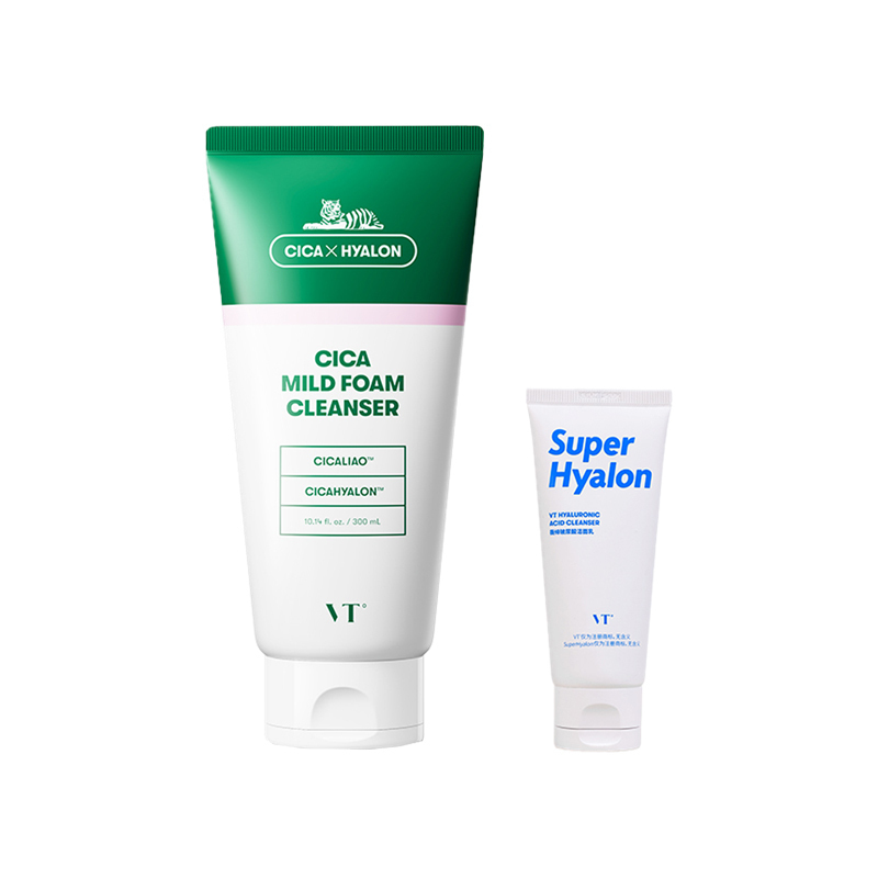 Гель для умывания Vt — Очищающее средство Tiger+Hyaluronic Acid +, 300 мл — фото 3