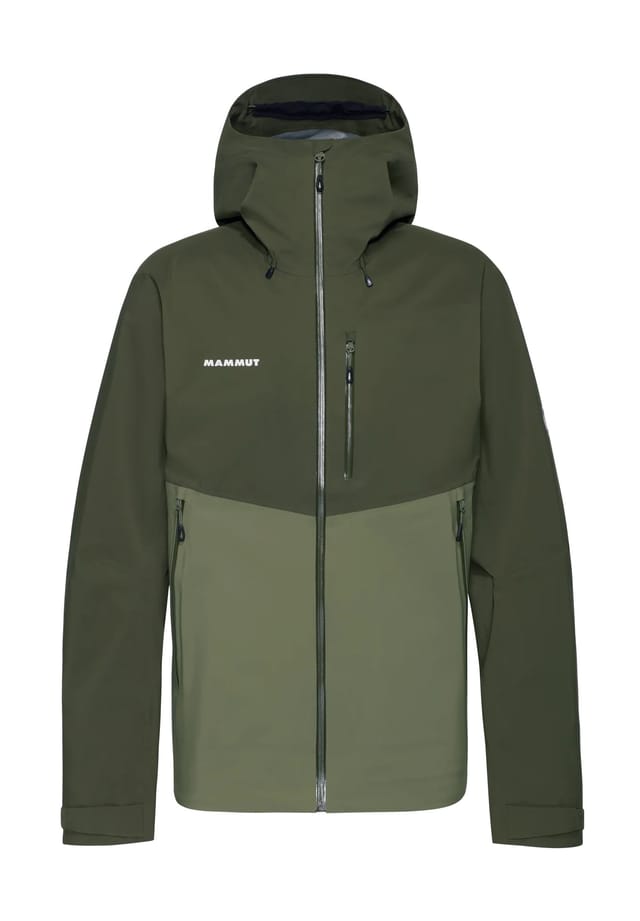 

Куртка Hardshell "Alto Guide Hs Hooded" дышащая Mammut, цвет 40300 marsh-dark m