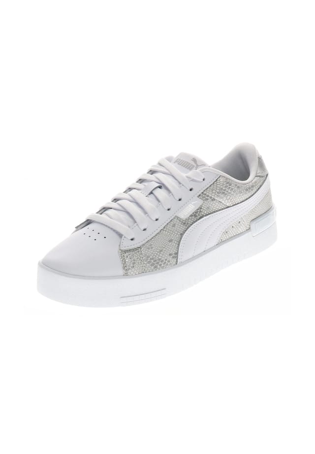 Низкие кеды jada snake premium Puma, серебряный