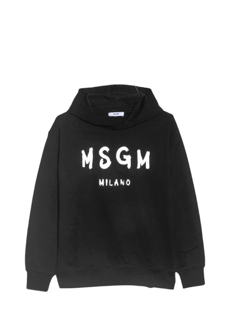 Худи детское, хлопок, белый Msgm