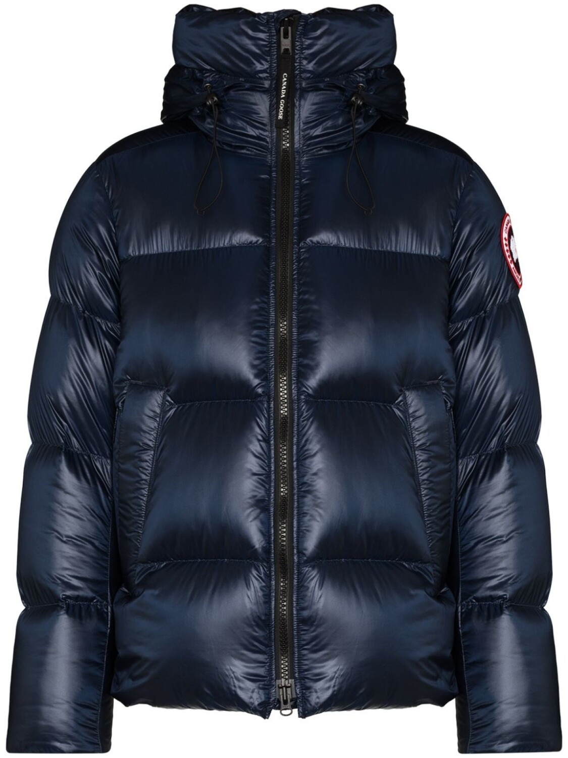 

Canada Goose пуховик Crofton с нашивкой-логотипом, синий