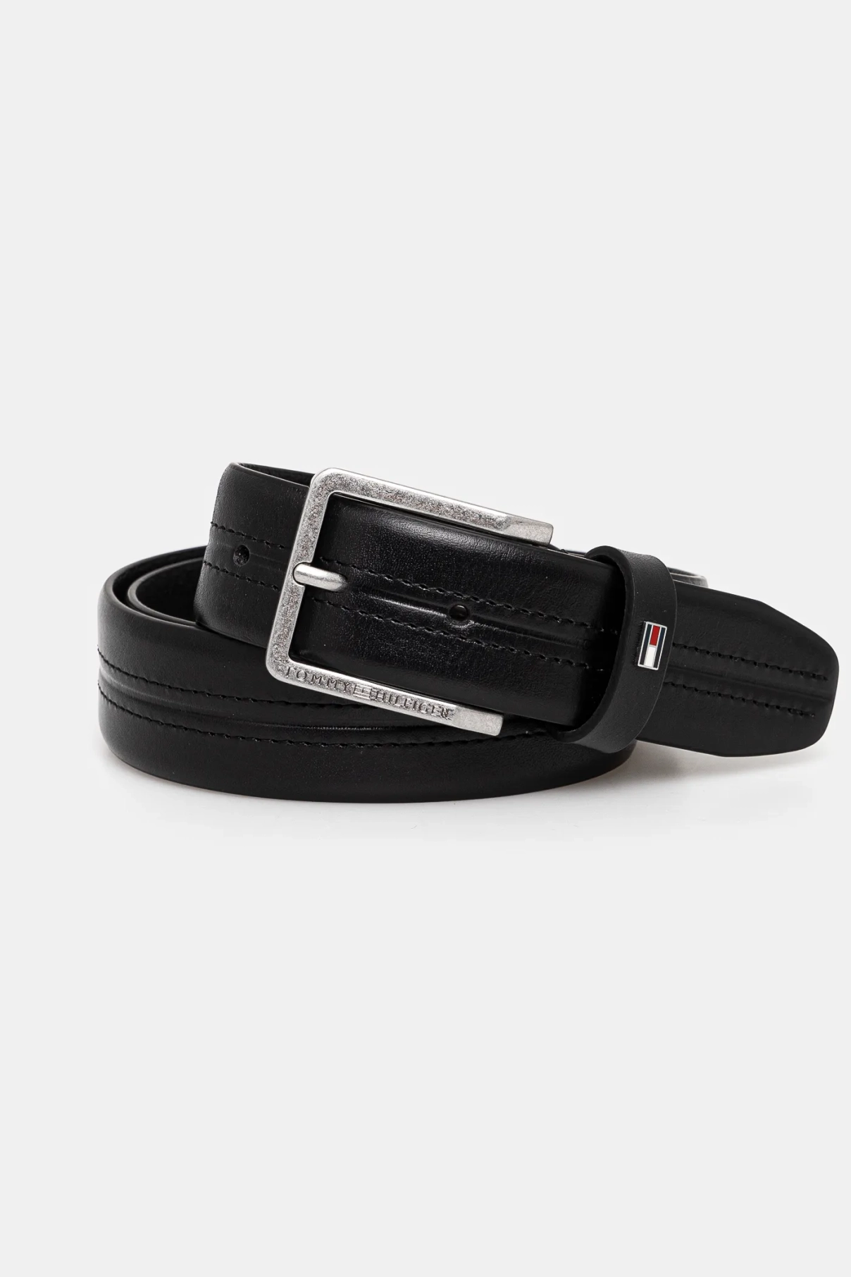 

Кожаный ремень Tommy Hilfiger, черный