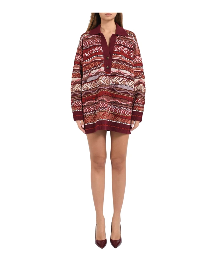 

Кардиган с V-образным вырезом и застежкой на пуговицы спереди Laneus, мультиколор