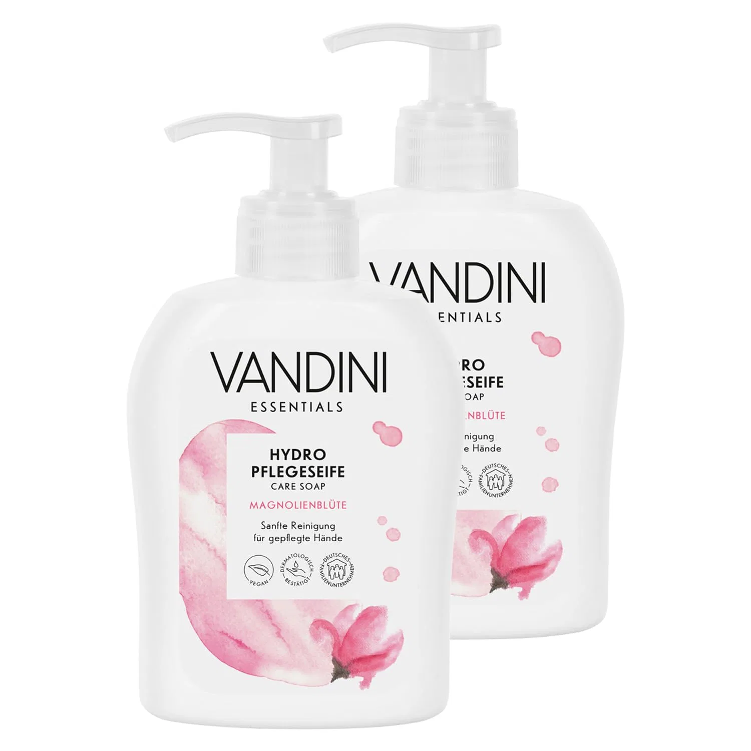 Набор из 2 жидких мыл VANDINI Hydro с ароматом магнолии, 300 мл Vandini, Soap Dispenser