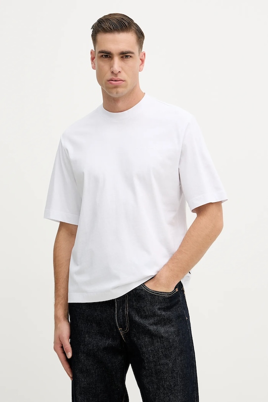 

Хлопковая футболка Sisley, белый