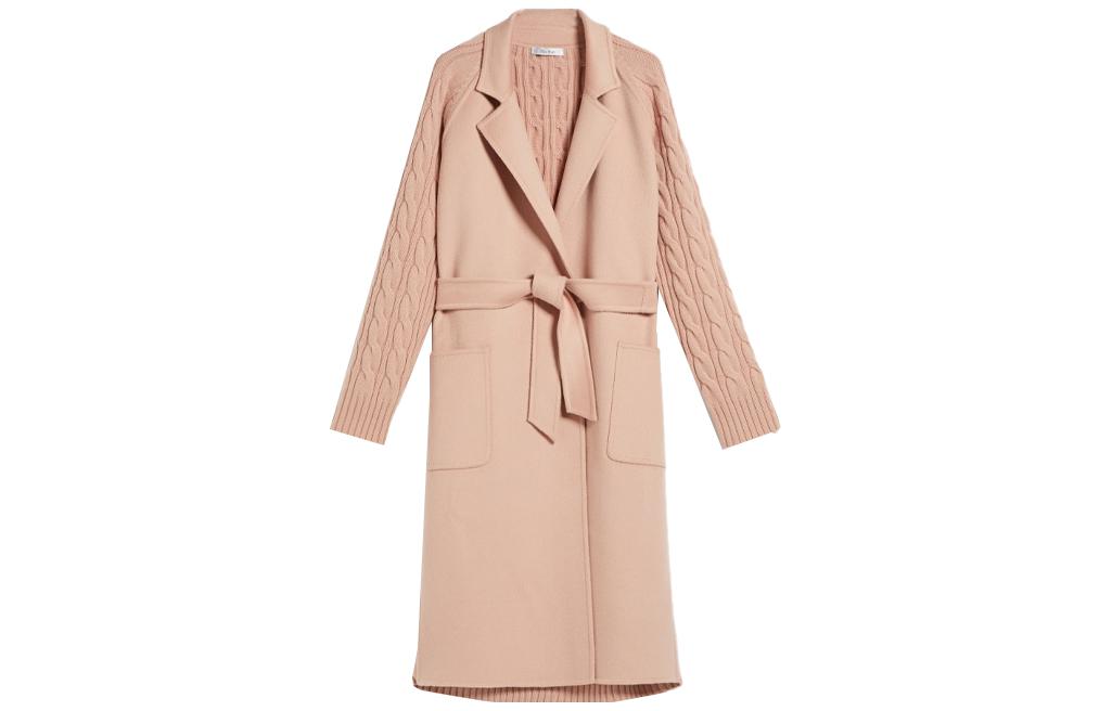 

MaxMara Бежевая бархатная женская куртка, Beige