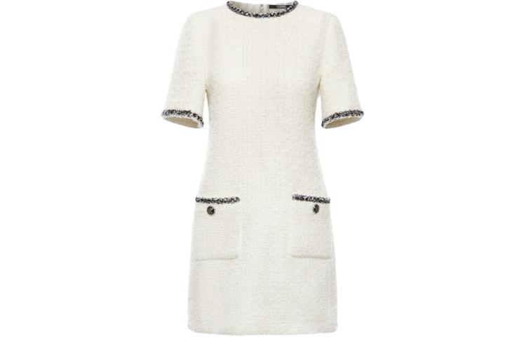 

Платье с короткими рукавами KARL LAGERFELD женское KARL LAGERFELD/Karl Lagerfeld Jeans, белый