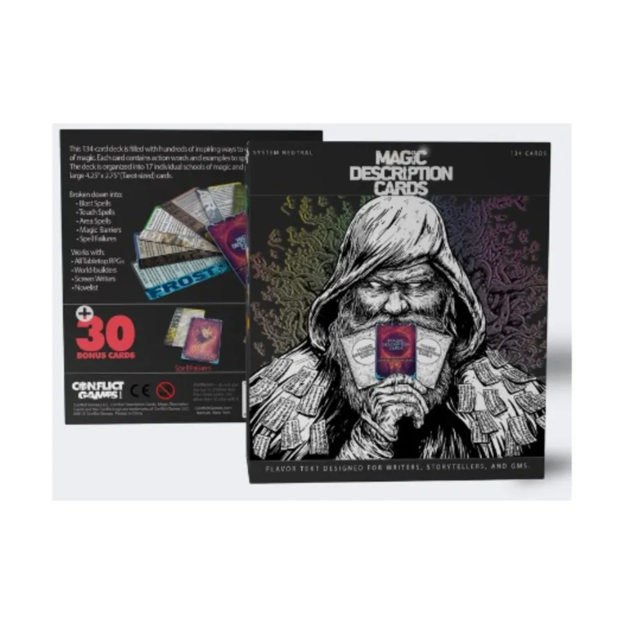 

Бокс-сет Magic Description Cards, Role Playing Game Accessories (Conflict Games LLC)