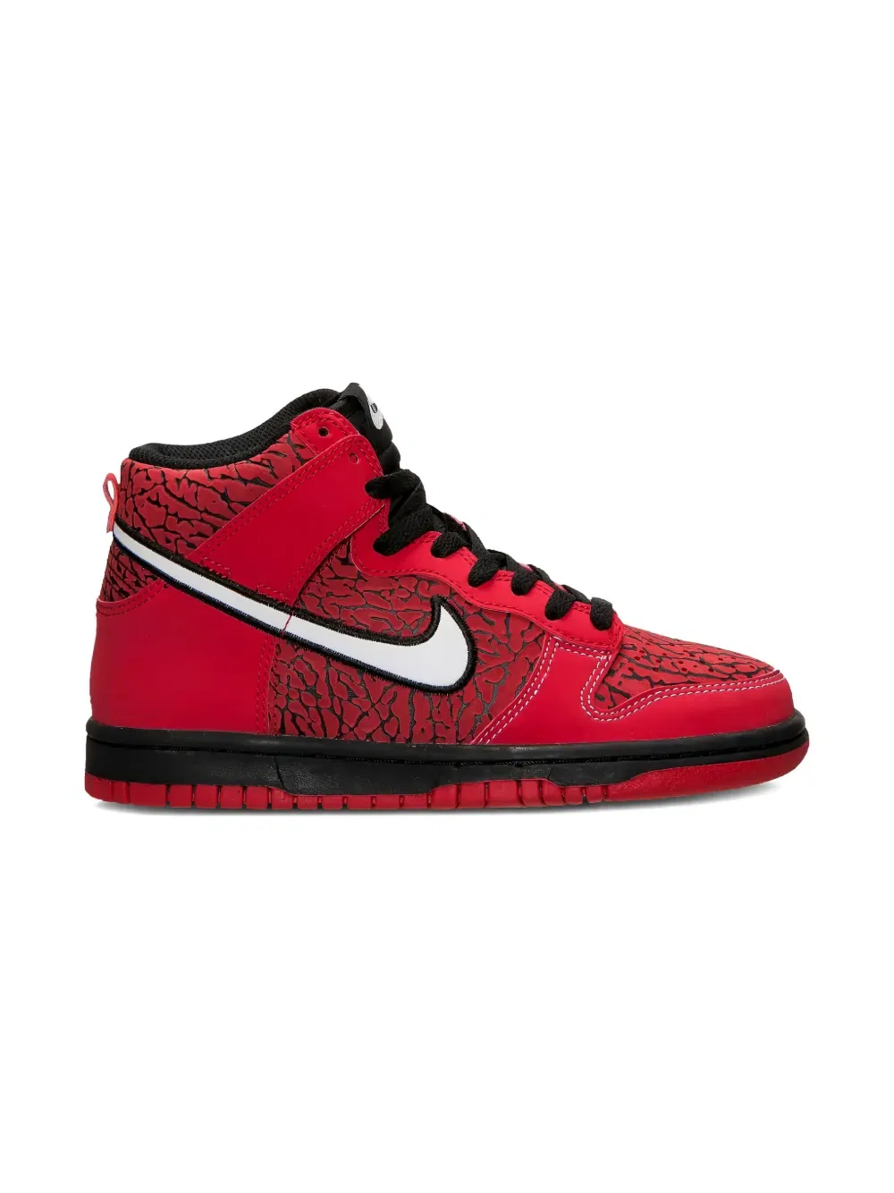 Кроссовки Dunk High GS Nike Kids, красный