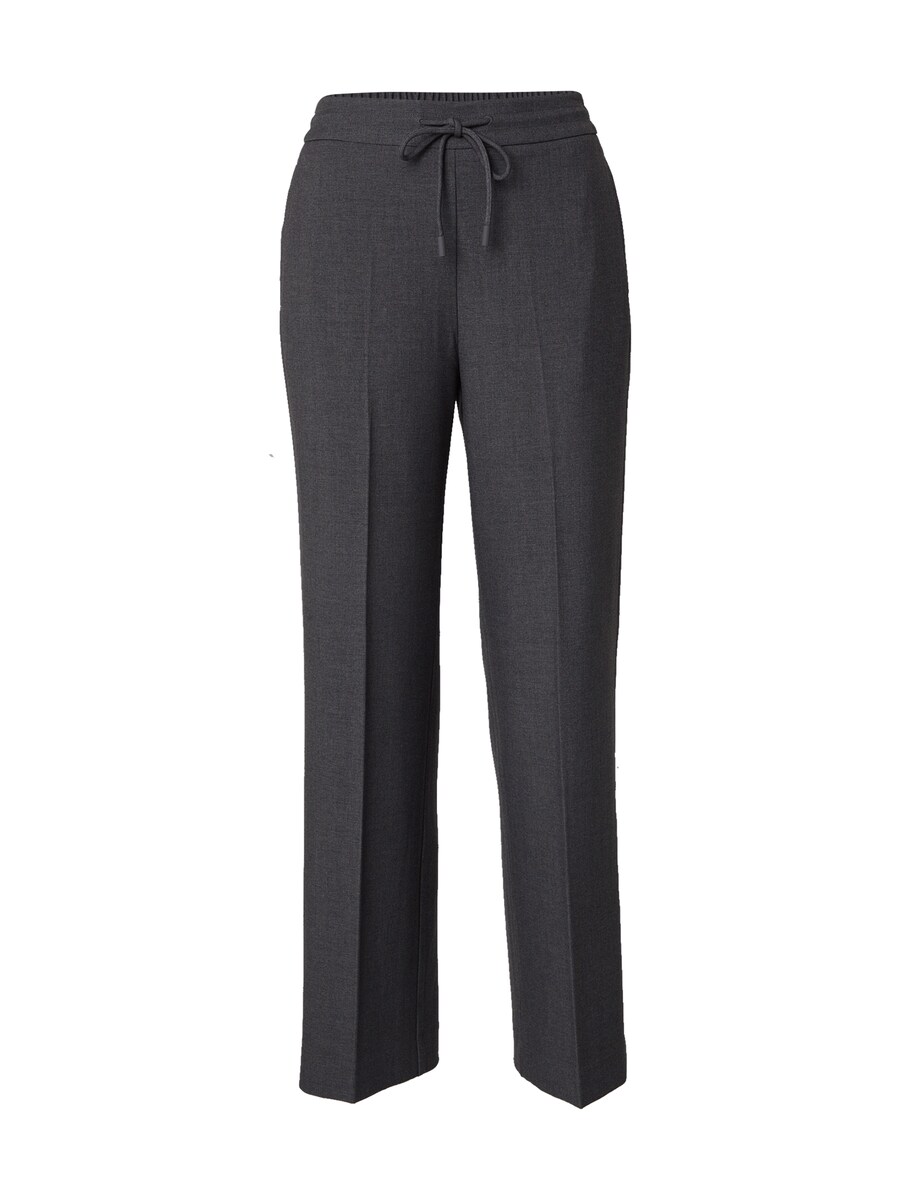 

Широкие брюки со складками COMMA, Dark grey