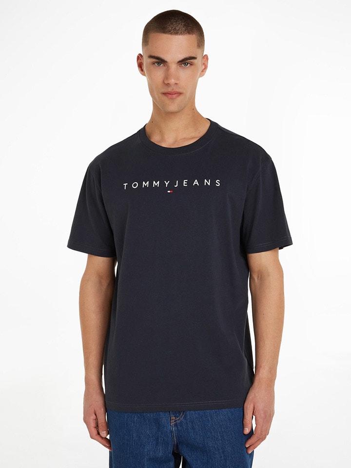 

Футболка TOMMY JEANS, темно-синий