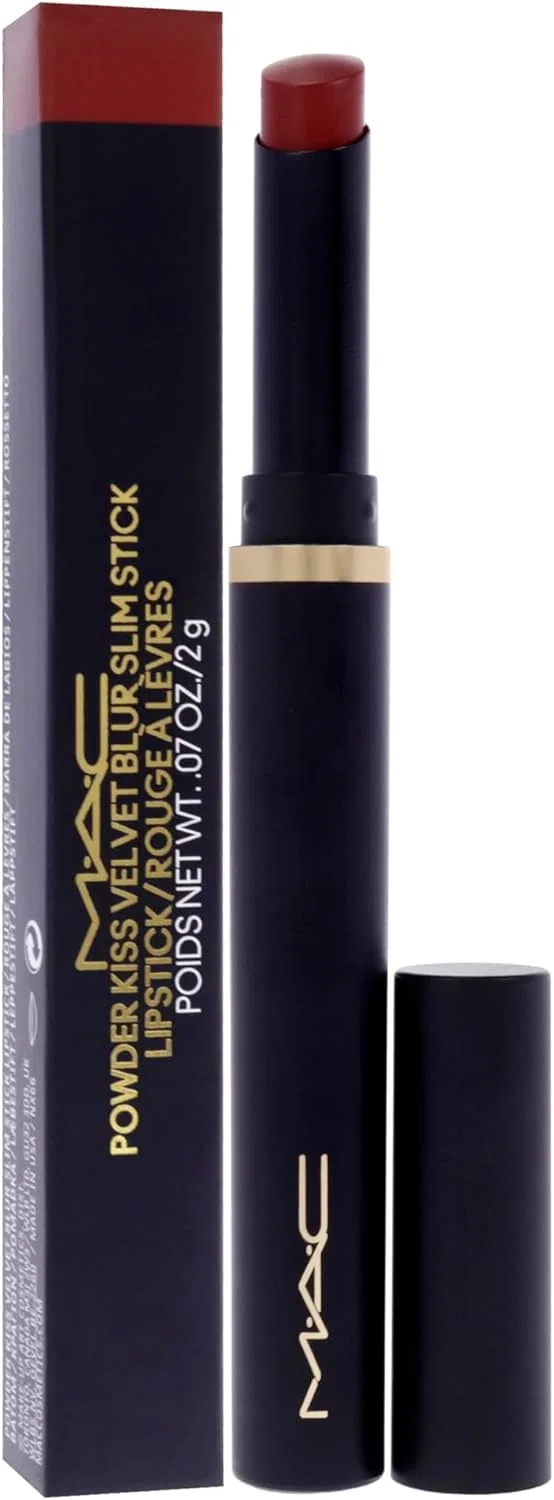 Помада Powder Kiss Velvet Blur Slim Stick от MAC, Pumpkin Spiced, 0.7 oz — фото 3