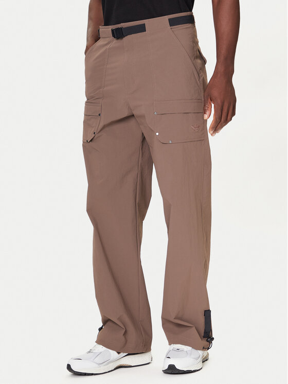 

Брюки loose fit Premium Essentials Archive Utility JW1082 Adidas, коричневый