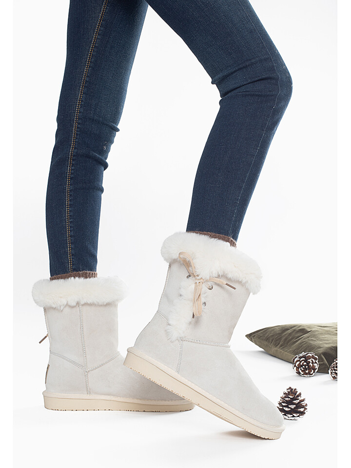 Ботинки Gooce Leder Winterstiefel Alissa, белый