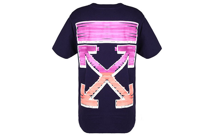 

Футболка Slim Fit Marker Arrows Off-White, темно-фиолетовый
