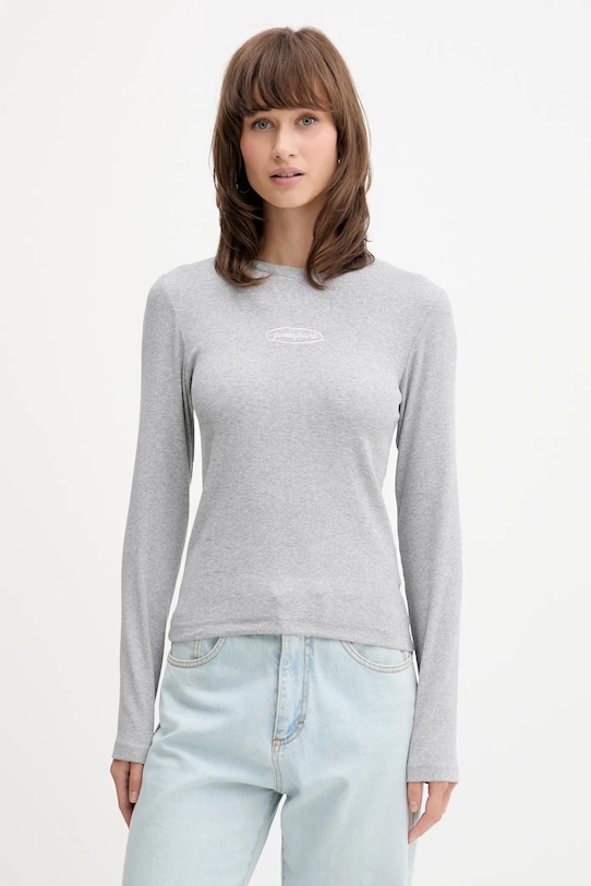 

Лонгслив Guess Jeans, серый