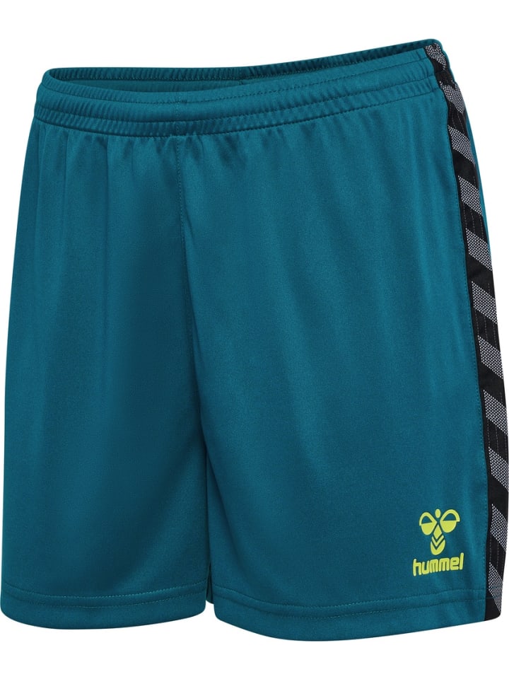 

Короткие шорты Hmlauthentic Pl Shorts Woman синего цвета Hummel