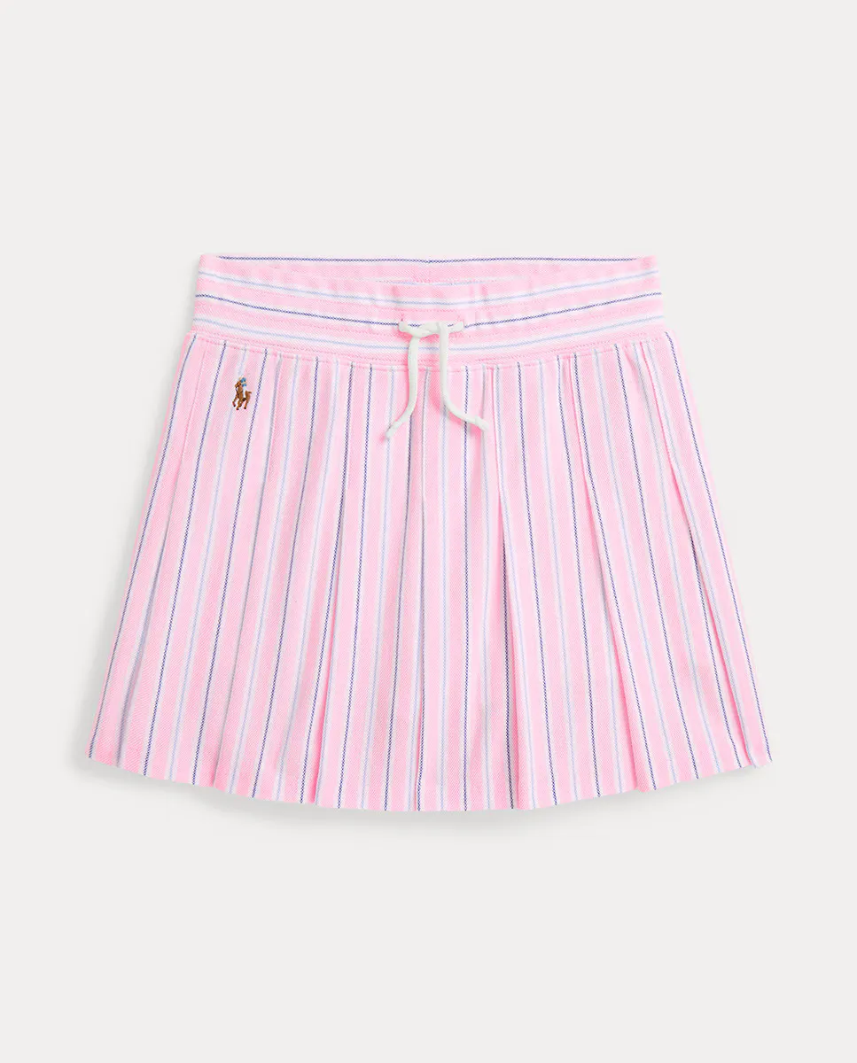 

Юбка-брюки для девочки плиссированные из пике оксфорд Polo Ralph Lauren, розовый