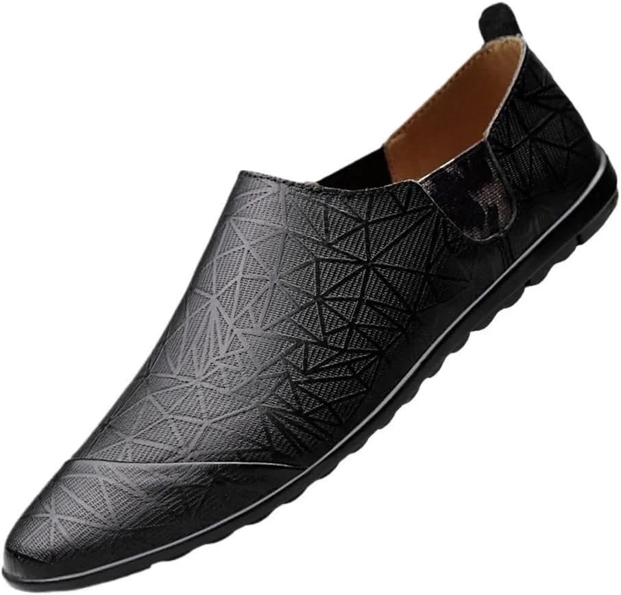 Мокасины мужские кожаные, Loafers, черный DHFIRUFSHLO