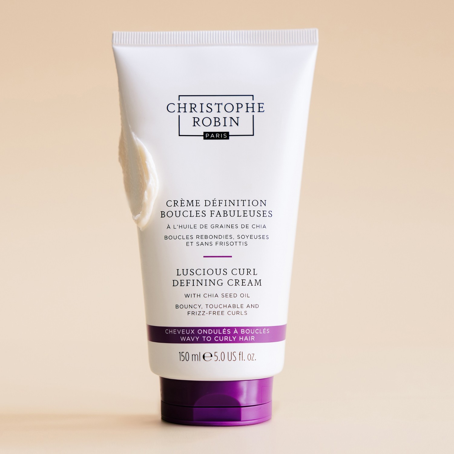 Бальзам для волос luscious curl defining butter with kokum butter Christophe Robin, объем 200 мл — фото 2