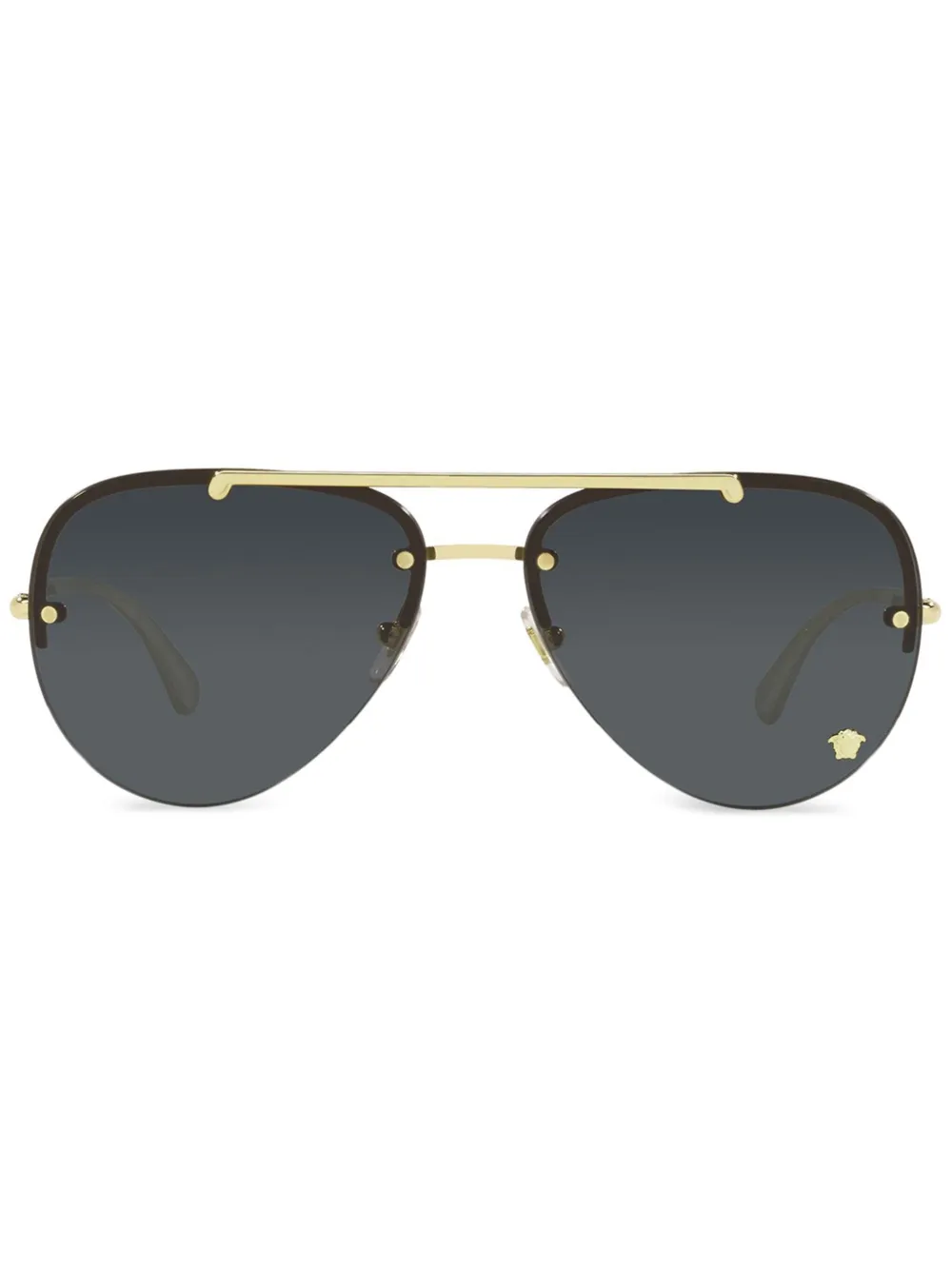 

Солнцезащитные очки-авиаторы Medusa Glam Versace Eyewear, золотой