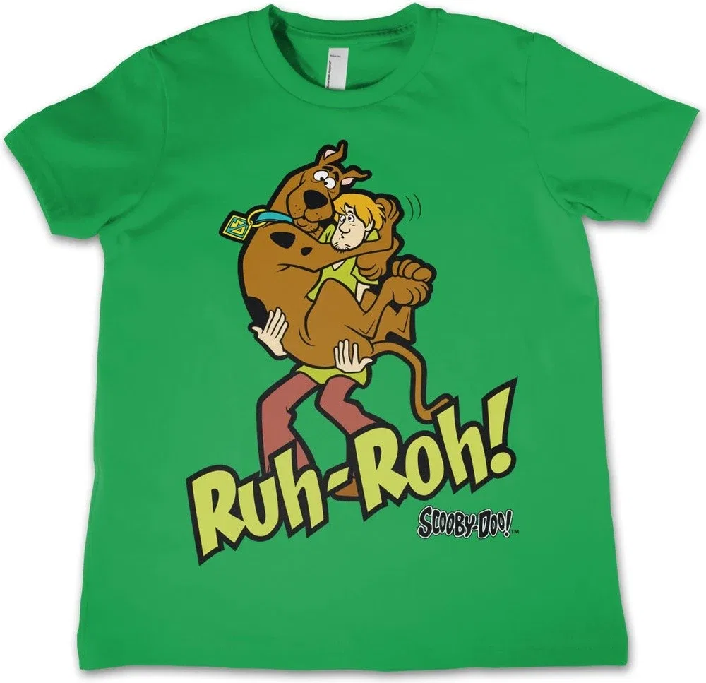 Футболка с принтом Scooby Doo, зеленый
