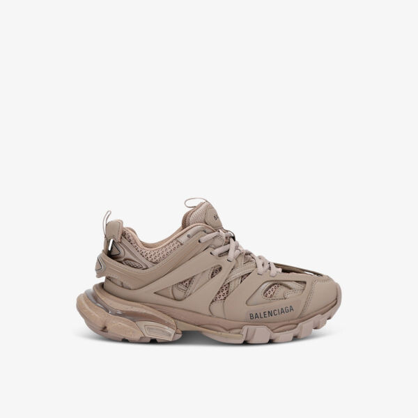 

Кроссовки из сетки и нейлона с переработанной подошвой track Balenciaga, хаки