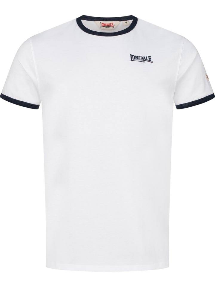 

Футболка Trellill T-Shirt Regular Fit белого цвета Lonsdale, Белый, Футболка Trellill T-Shirt Regular Fit белого цвета Lonsdale