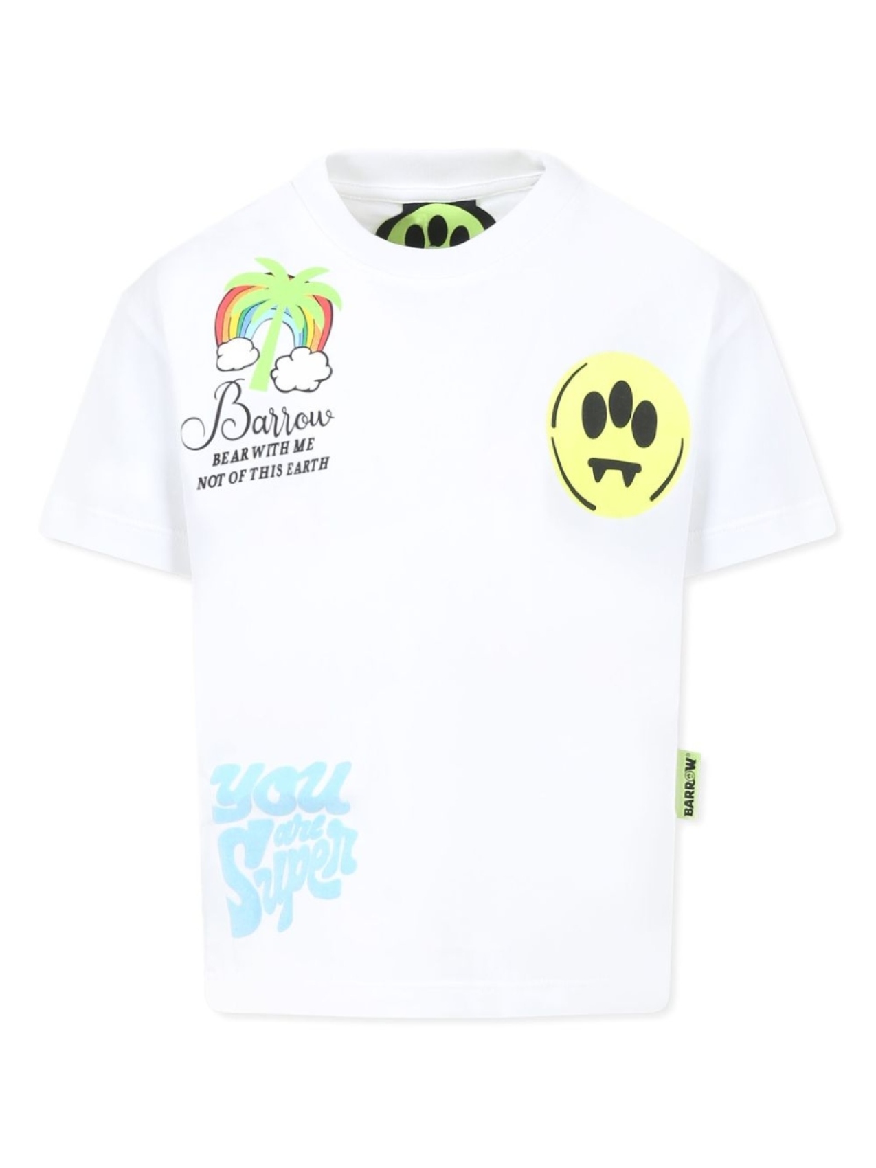 

Barrow kids футболка с логотипом, белый