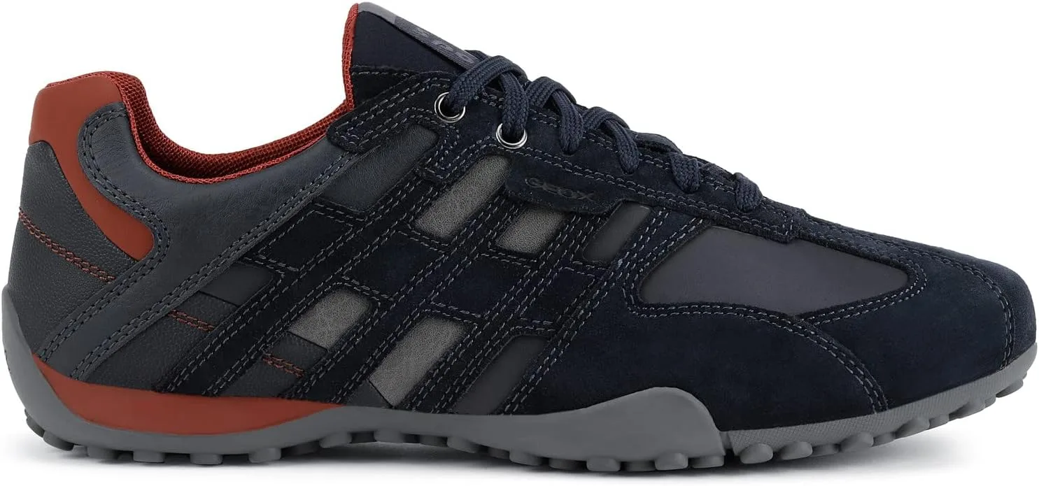 Кроссовки Geox Boys' Uomo Snake K Trainers, темно-синий — фото 2