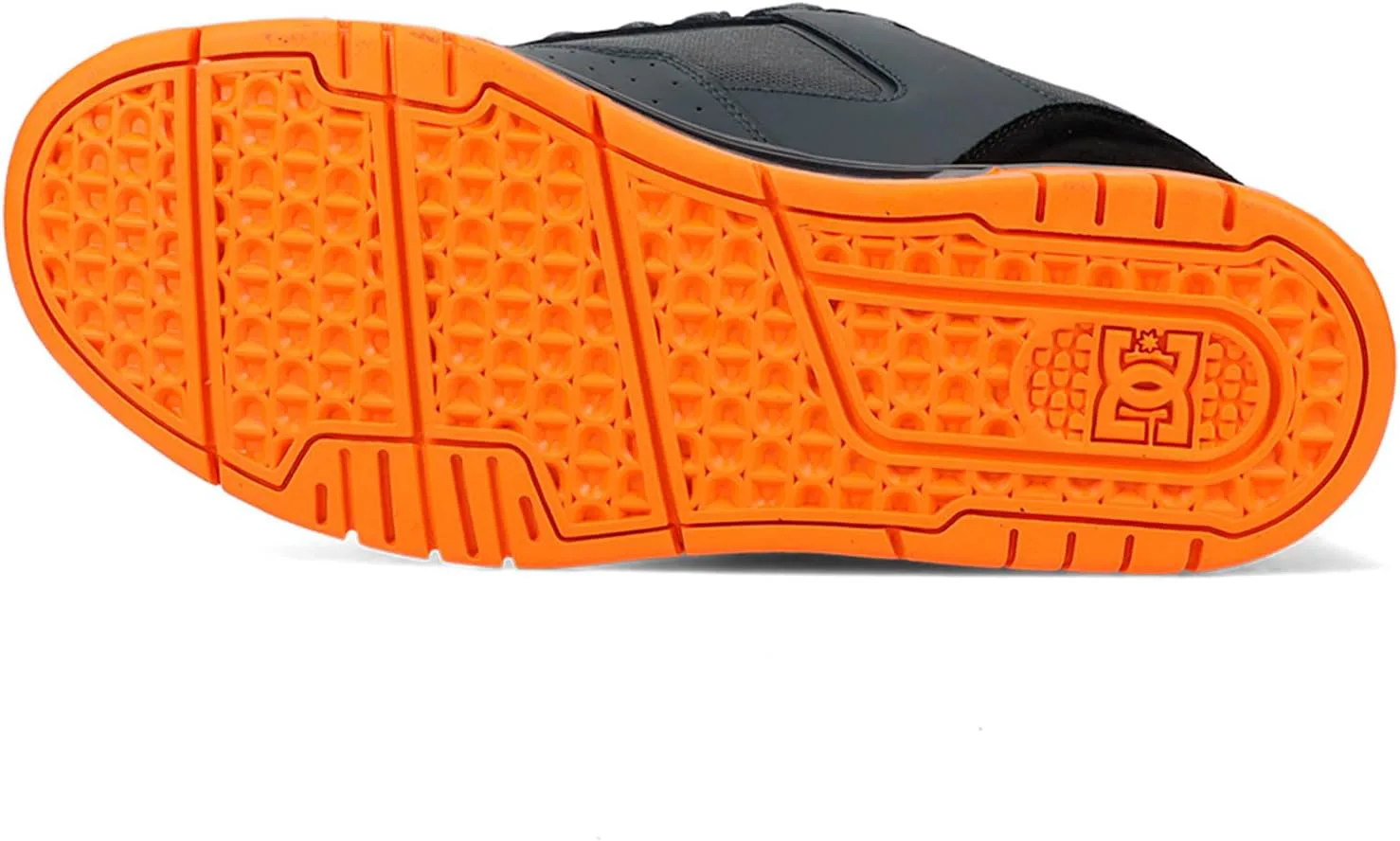 Мужские кроссовки DC Shoes Coiler, серый/черный/оранжевый — фото 4