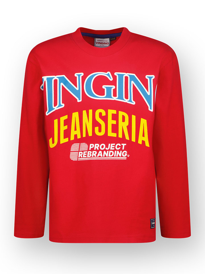 

Vingino Футболка с длинными рукавами "Host" красного цвета