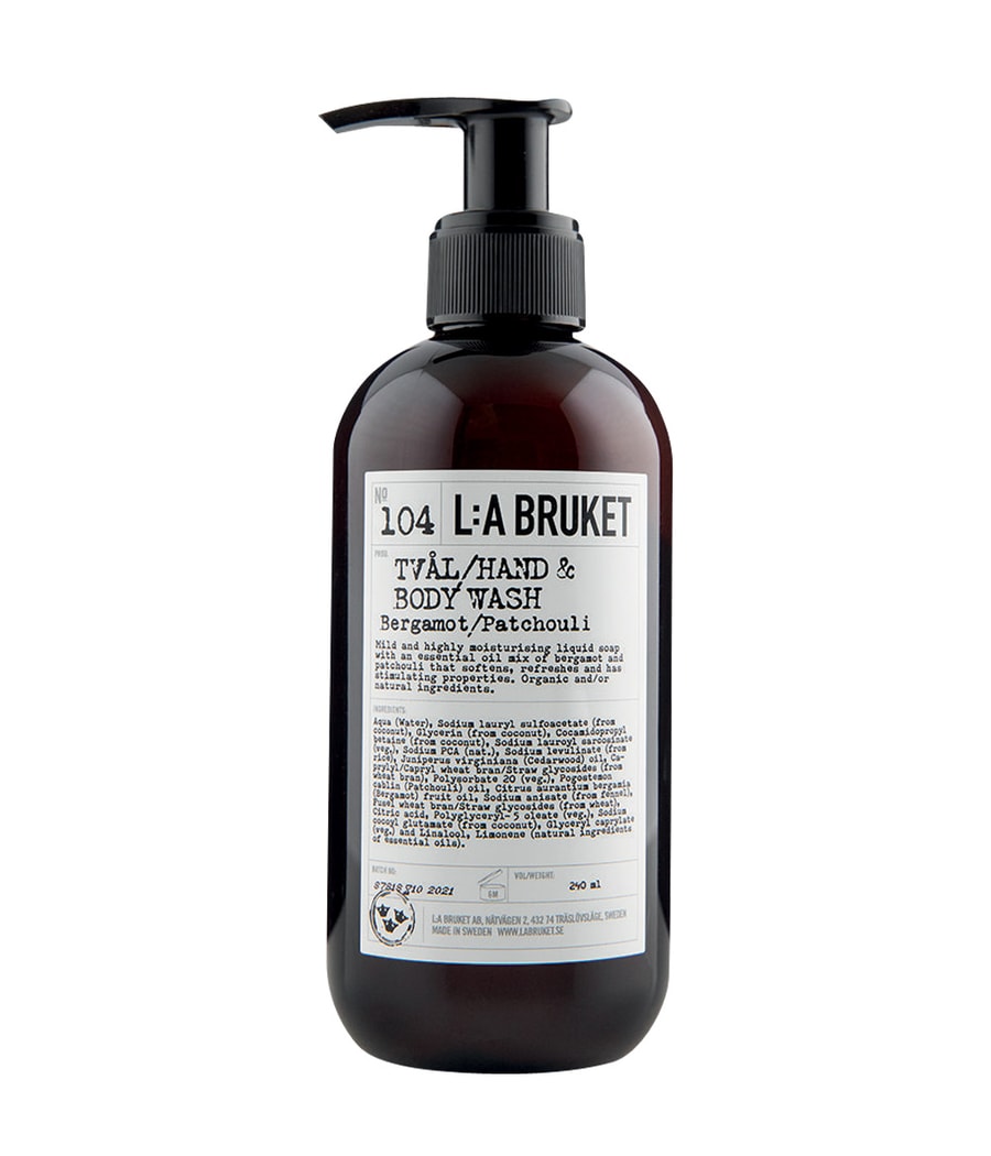 

Жидкое мыло L:A Bruket Bergamot Patchouli No. 104, 240 ml